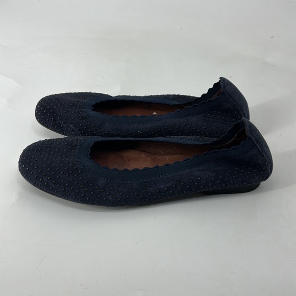 Hispanitas Women's Blue Flats Size 39/7.5 - Picture 3 of 6